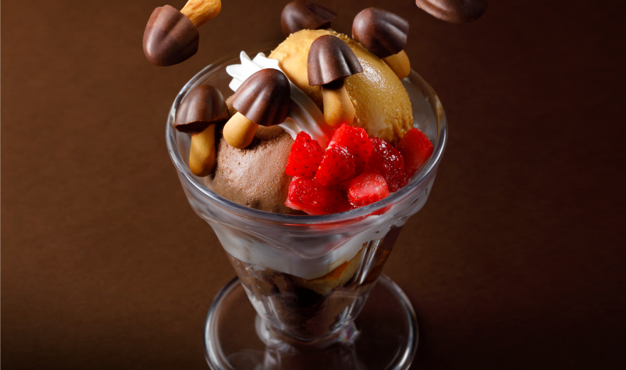 KINOKO NO YAMA CARAMEL PARFAIT