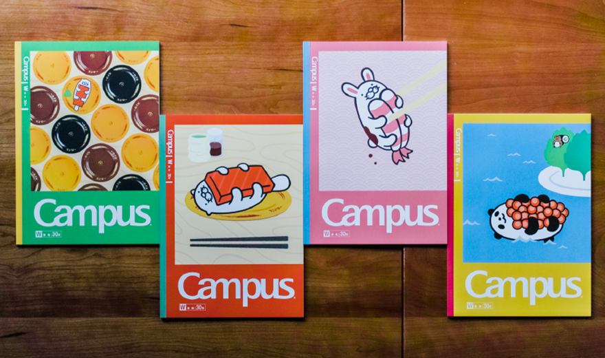 SUSHIRO DAKKOZUSHI × KOKUYO CAMPUS NOTE